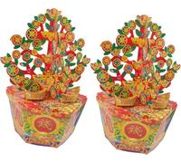 Árbol del Dinero de los Ancestros: Ofrenda de Dinero Fantasma Única for el Festival Qingming y Funerales: Regalo de Bendiciones y Abundancia