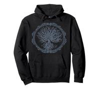 Árbol del Mundo Celta Yggdrasil Árbol de la Vida Mitología nórdica Sudadera con Capucha