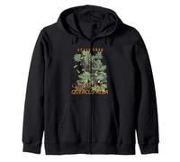 Árbol del Territorio de Connecticut El Roble Charter Sudadera con Capucha