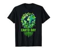 Árbol Día de la Tierra Salva Lindo Planeta Estudiantes Camiseta