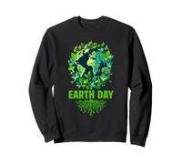 Árbol Día de la Tierra Salva Lindo Planeta Estudiantes Sudadera