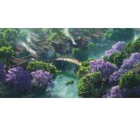 Árbol Diamond Art Kits Adulto, 5D Diamate Painting Kits,DIY Diamond Embroidery Kit, Bordado Decoración De Craft Pared Del Hogar Abstracto, Pintura al óleo, Resina, Artesanía 15x30cm Puente 1J-299