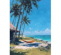 áRbol Diamond Painting, 5D Diamond Painting Adultos OcéAno, DIY Manualidades Adultos Kit Punto de Cruz, Cuadro Diamantes Cristal Bordado Artesanía, Decoración Hogar, Regalo Mujer 30x40cm fjh-9813