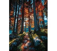 áRbol Diamond Painting, 5D Diamond Painting Adultos Paisaje, DIY Kit Manualidades Adultos, 5D Punto de Cruz Cuadro Diamante, DIY Pintura de Diamante Kits, Home Decoration, Regalo Decor, 60x90cm A-4796