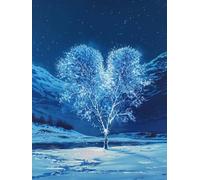 áRbol Diamond Painting Adultos 100x135cm, 5D Pintura de Diamante 0-4934