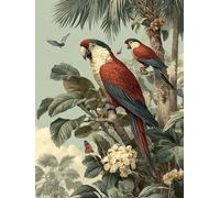 áRbol Diamond Painting, PáJaro 5D Diamond Painting Adultos, DIY Kit Manualidades Adultos, DIY Punto de Cruz Cuadro Diamante, Primavera Regalo, Pintura de Diamante Kits, Home Decoration, 40x50cm Z-7485