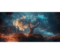 áRbol Diamond Painting SueñO Diamond Painting Niños DIY Kit Punto de Cruz 5D Bordado Manualidades Adultos Pintura Diamante Adultos Mosaico Cuadro Diamantes, para Pared Decoration 80x160cm F - 332