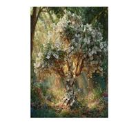 Árbol Euro Puzzle 300 Piezas Aliviar Estrés 3D Árbol del Dinero Rompecabezas Familiar para Hombres Y Mujeres Obra De Arte Decorativo Hogar 300 PCS