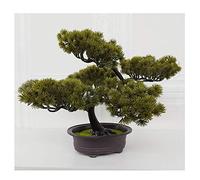 árbol falso Simulación Bonsai Pequeños Adornos Pequeños árboles Potted Plantas Verdes Bienvenido Pine Pine Plastic Flores Artificiales Decoración Interior Decoración Artesanía Regalos Plantas Artifici