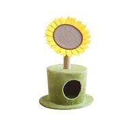Arbol Gatos Torre para Gatos Sisal Girasol Gato Árbol Gatos Estante De Escalada Vertical Garra Tablero Suministros Para Mascotas Creatividad Felpa Sisal Gato Juguetes Interactivos Rascador Árbol para