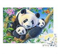 Árbol genealógico Panda Puzzles 1000 Piezas De Cartón Grueso Puzle Clásico Anti Estrés Adultos para Decoración De Pared como Regalo Original 52x38cm/1000pcs