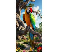 Árbol Grande Diamond Painting 70 x 140 cm, Manualidades Adultos n5w-898