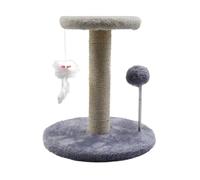 Árbol Grande para Gatos, Poste de Actividad para Mascotas, Interactivo para rascar, Torre de Escalada para Gatitos con Entretenimiento de Bola de Resorte a Prueba de inclinación, árbol para