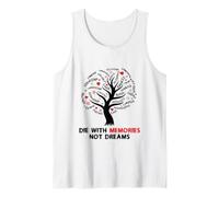 Árbol Inspirador de Life Canvas Die with Memories Not Dreams Camiseta sin Mangas
