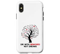 Árbol Inspirador de Life Canvas Die with Memories Not Dreams Carcasa para iPhone X/XS