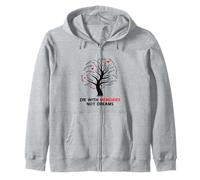 Árbol Inspirador de Life Canvas Die with Memories Not Dreams Sudadera con Capucha