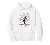 Árbol Inspirador de Life Canvas Die with Memories Not Dreams Sudadera con Capucha