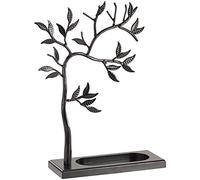 Árbol joyero Decorativo St. Leonhard de Metal Negro, 30 cm