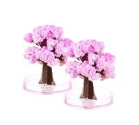Árbol mágico de flor de cerezo, kit de cultivo de cristal, árbol mágico de flor de cerezo, kit de bricolaje de crecimiento mágico, árbol mágico de Sakura, regalo de decoración de escritorio for cumple