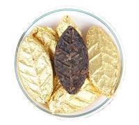 Árbol Milenario Té Maduro Golden Leaf Pu 'er De La Zona De Té De Menghai, Yunnan 500g / 17,64oz Elección De Calidad