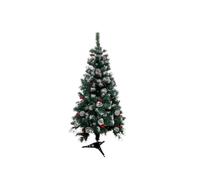 Arbol Navidad Verde Nevado 120cm 280 Puntas