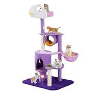 Arbol para Gatos Arbol Rascador para Gatos Torre De Árbol para Gatos, Juguetes para Gatos De Interior, Árbol para Gatos con Poste Rascador Y Hamaca Arbol Gato Árbol para Gatos Torre para Gatos (Color