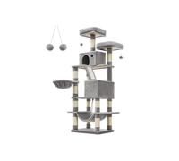 Árbol para Gatos de 168 cm Gris Claro