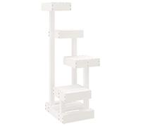 Árbol para Gatos Madera Maciza de Pino 103 cm | 4 Plataformas, Estructura Robusta, Manual de Montaje Incluido