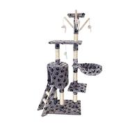 Árbol para gatos Marco de escalada para gatos arena para gatos integrada torre de árbol para gatos estante para gatos plataforma de salto de juguete grande suministros para gatos Árbol para trepar
