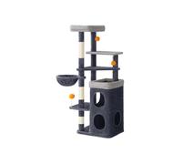 Árbol para gatos multinivel con cuevas hamaca y plataformas