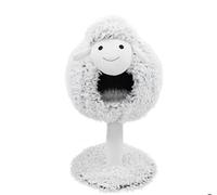 Árbol para gatos para gatos grandes Cordero Nido para gatos Cama para gatos Marco para gatos Árbol para gatos trepador Un juguete para gatos Rasguño para gatos Suministros para mascotas Forma linda