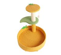 Árbol para gatos para gatos grandes Marco de escalada para gatos Gato suave Nido de dibujos animados lindo Peces Árbol trepador Paraíso Saltar Poste de sisal Tablero rascador Muebles para mascotas cat