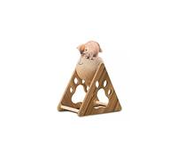 Árbol para gatos para gatos grandes, mascotas, gatos, pelota rascadora, de madera, resistente al desgaste, juguetes rascadores de sisal, marco de torre de escalada, tablero interactivo para pulir