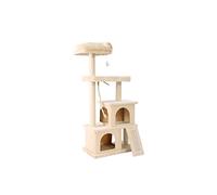 Árbol para gatos para gatos grandes, torre rascadora para gatos, muebles para el hogar, árbol para gatos, hamaca para mascotas, poste rascador para gatos de sisal, marco de escalada, juguete, percha