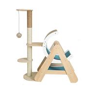 Árbol para Gatos, Torre para Gatos, rascador para Gatos, Arena para Gatos, Poste rascador para Gatos, Plataforma de sisal, Marco de Escalada Multifuncional para Gatos, diseño Creativo