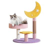 Árbol para Gatos, Torres para Gatos de 60cm con Poste Rascador de Sisal, Acogedora Cama Mullida para Gatitos, Ideal para Actividades en Interiores