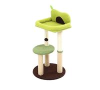 Árbol para trepar para gatos Marco de escalada para gatos de aguacate, marco de escalada para gatos de múltiples capas grande, arena para gatos, árbol para gatos, mesa integrada estable para gatos