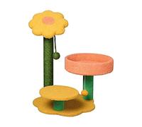 Árbol para trepar para gatos Marco para trepar para gatos, arena para gatos pequeños, árbol para gatos, estante para gatos de una sola pieza, columna para rascar, plataforma para saltar, suministros