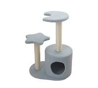 Árbol para trepar para gatos Villa para gatos Columpio para gatos Arena para gatos Árbol para gatos Columna para rascar gatos de una sola pieza Juguete para gatos pequeños con plataforma de salto