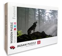 áRbol Puzzle Madera, Animal Puzzle 1000 Piezas Adultos con Compact Box 75x50cm, Rompecabezas Desafiante, Juegos de Rompecabezas Creativos para Hombres Mujeres Adolescente, Regalos para niñas, 3-9675