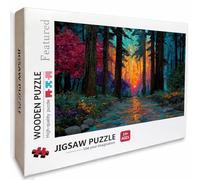 áRbol Puzzle Madera, Sunset Puzzle 6000 Piezas Adultos con Compact Box 179x105cm, Rompecabezas Desafiante, DIY Juegos de Rompecabezas Creativos para Hombres Mujeres, Decoración Verano Regalo, L-7789