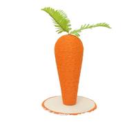 Árbol rascador para gatos de zanahoria | Lindo árbol rascador para gatos de cuerda de sisal - Rascador robusto resistente al desgaste para gatos domésticos, gatitos, para proteger muebles Lnhgh
