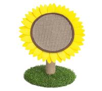 Árbol rascador para gatos pequeños, muebles de árbol para gatos con flores, árbol rascador de actividad interactiva para gatos de interior, rascador cubierto de sisal