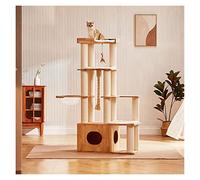 Árbol trepador para gatos Caja para gatos Marco apilable para trepar gatos Arena para gatos grande Árbol para gatos Un marco para gatos Cápsula espacial Suministros para mascotas Cat Tree vision