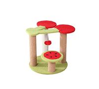 Árbol trepador para gatos Marco de escalada para gatos cerezo Arena para gatos de tres niveles Un marco para gatos Juguete para gatos Poste rascador para gatos Suministros para mascotas Cat Tree