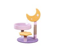 Árbol trepador para gatos Marco de escalada para gatos tablero rascador para gatos de tres capas poste rascador para gatos nido para gatos plataforma de salto juguete para gatos Cat Tree vision