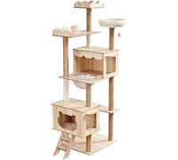Árbol trepador para Gatos Suministros para Mascotas Marco de Escalada para Gatos Nido Grande para Mascotas Four Seasons Cápsula Espacial Universal Marco de Escalada para Gatos Cat Tree Vision