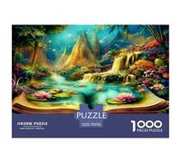 Árbol Verdes in The Book Puzzle De 1000 Piezas, Moderno DIY,Entretenimiento Creativo para Adultos Y Niños Mayores De 12 Años Imposible Rompecabezas - Obra De Arte 70x50cm/1000pcs