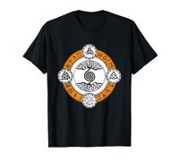 Árbol Vikingo, runas nórdicas, mitología, símbolo, Arte Camiseta
