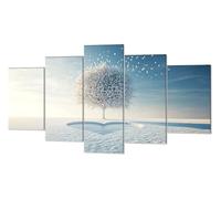 Árboles Amar Diamond Painting, 5 Pcs 5D Kit Mosaico Pintura de Diamante, Kit Bordado en Punto de Cruz Manualidades Adultos, DIY Gran Tamaño Cuadro Damantes, Decoracion Hogar Regalos 120x250cm P-d-946